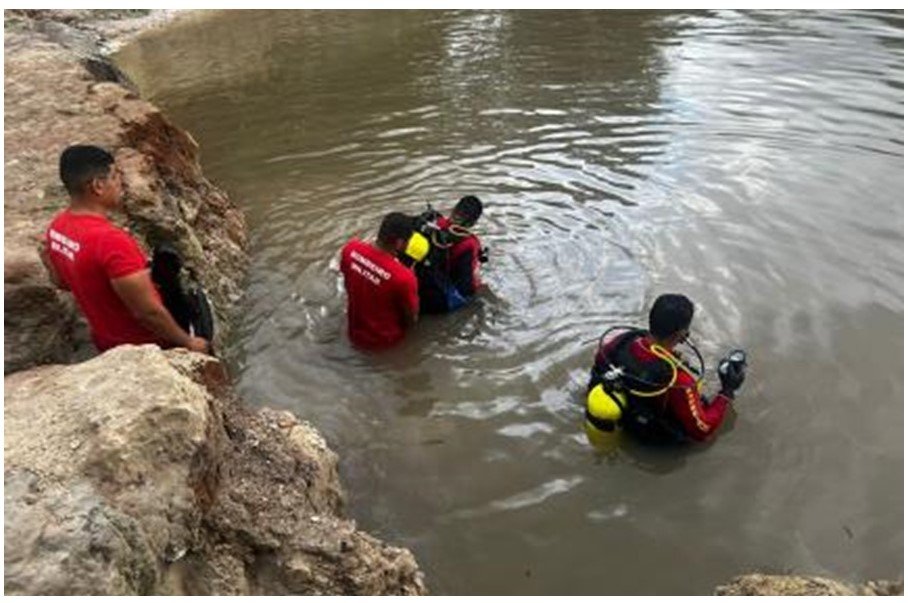 Tragédia em Lucas do Rio Verde: Jovem de 20 anos morre afogado no rio Verde