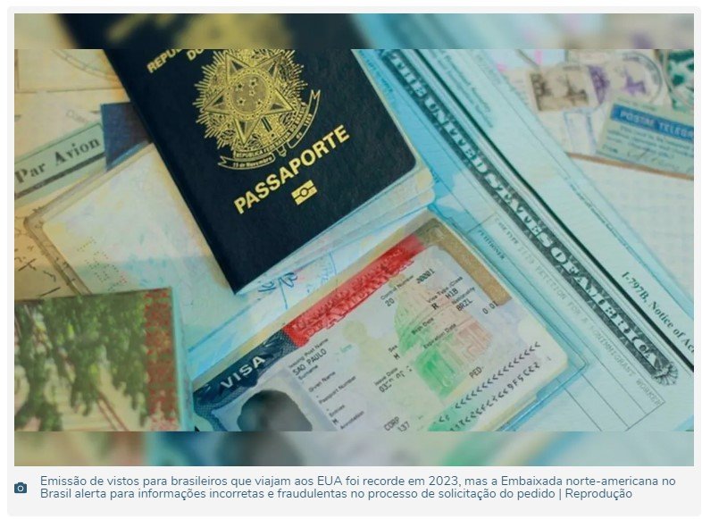 Embaixada registra recorde em vistos e alerta para fraudes