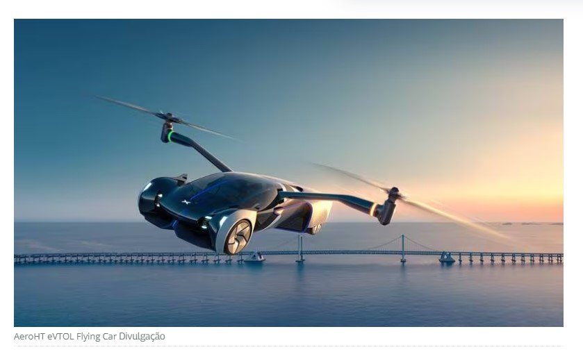 Empresa chinesa apresenta impressionante carro voador na CES 2024