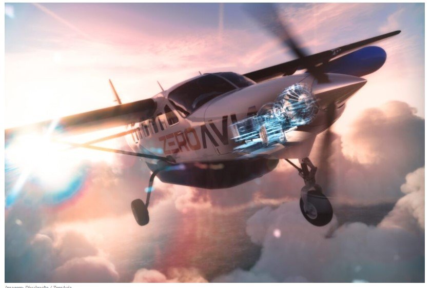Para instalação em aviões Cessna Caravan, empresa compra 20 motores elétricos a hidrogênio da ZeroAvia