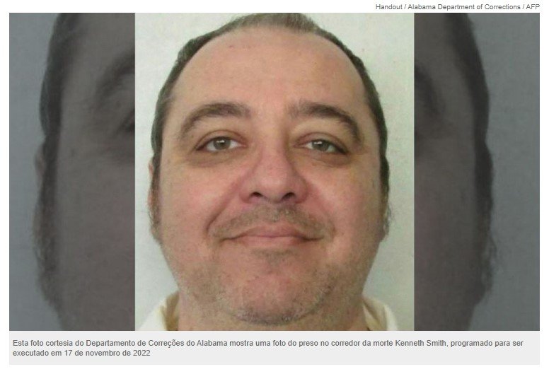 Condenado à morte nos EUA será executado com nitrogênio após sobreviver a injeção letal