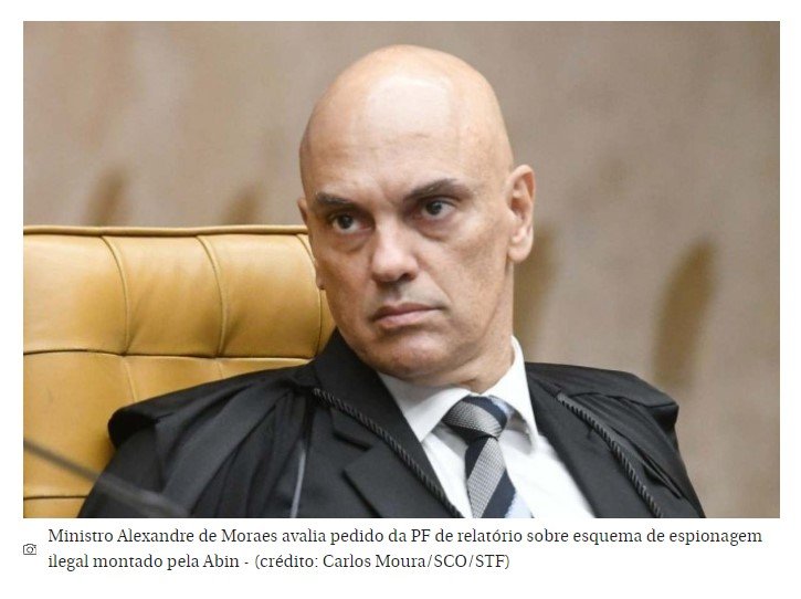 Caso Abin: relatório lista 1,8 mil pessoas monitoradas; PF pede fim do sigilo