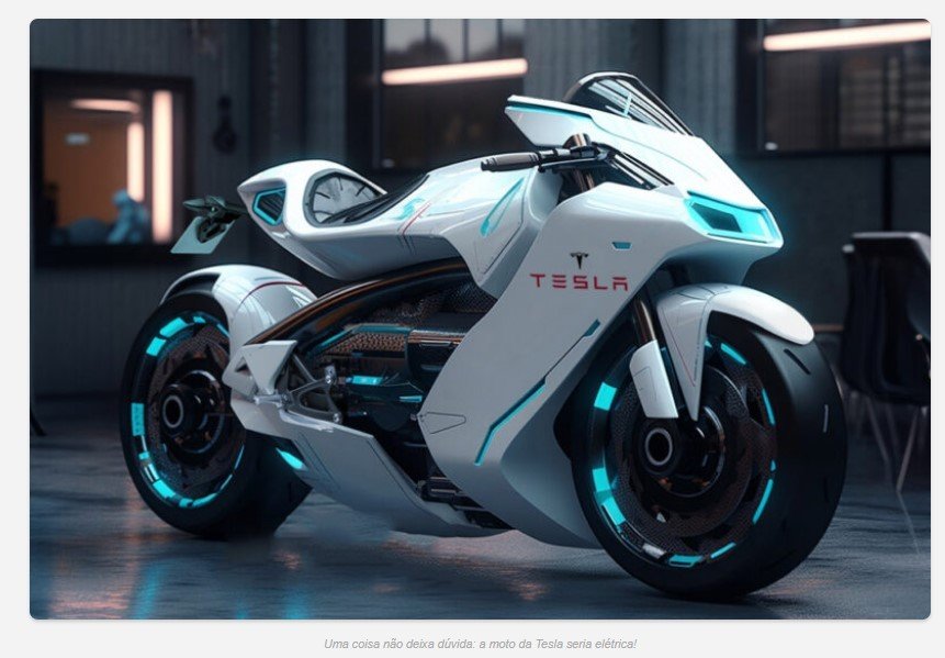 Moto da Tesla e Ferrari? Designer cria motos de marcas famosas