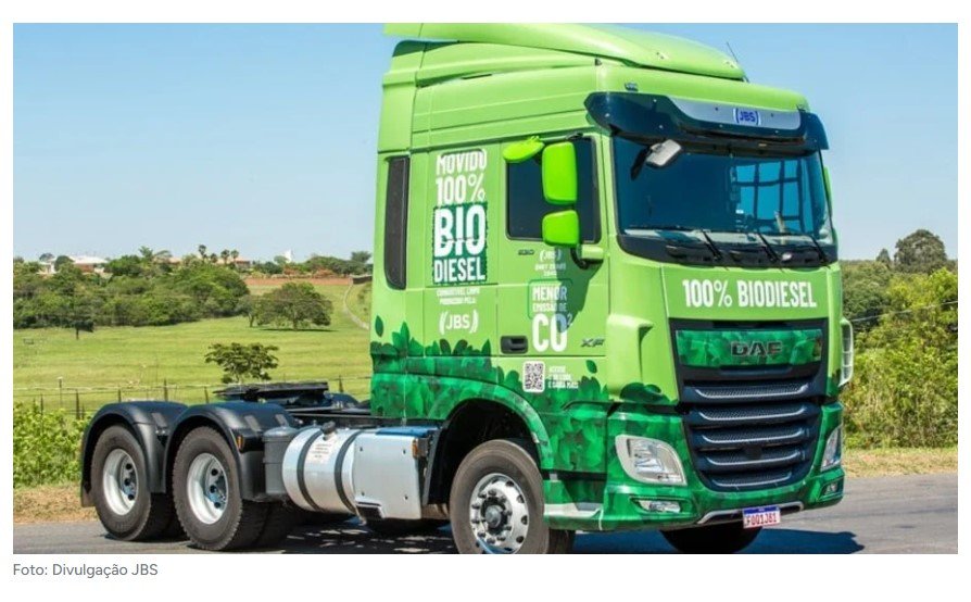 Teste revela que biodiesel 100% tem rendimento equivalente ao diesel fóssil