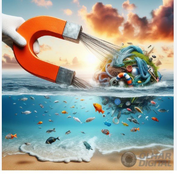 Jovem cria solução inovadora para combater microplásticos nos oceanos