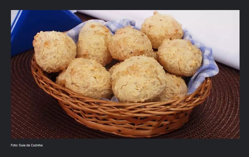 Pãozinho de tapioca: receita caseira muito fácil de fazer