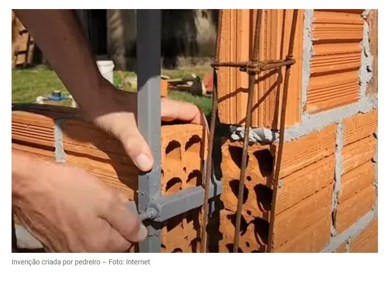 ‘Parede se levanta sozinha’: pedreiro gênio inventa ferramenta ‘revolucionária’
