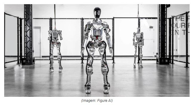 Startup de robôs humanoides atrai investimentos de gigantes da tecnologia