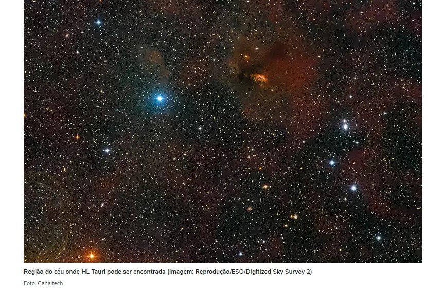 Disco ao redor de estrela tem 3 vezes mais água que oceanos da Terra