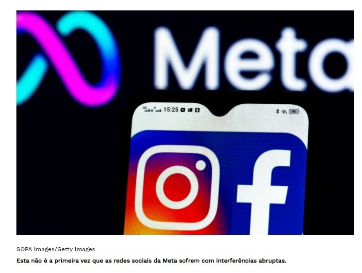 Meta enfrenta novo apagão com Facebook, Instagram e WhatsApp Business fora do ar