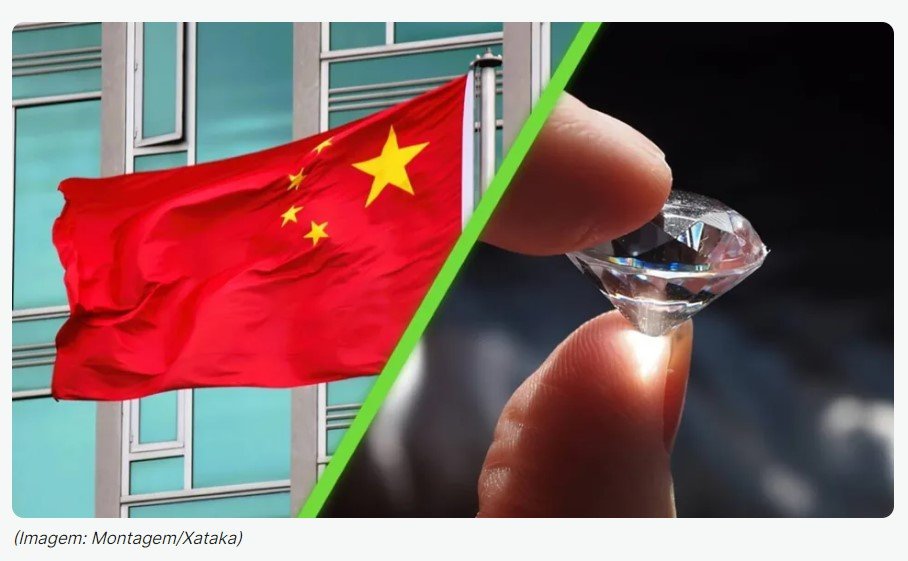 Para destronar os Estados Unidos, a China está disposta a criar chips com o material mais improvável: o diamante