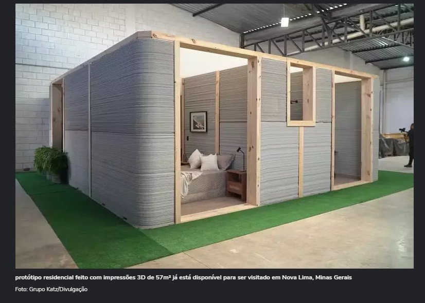 Sem tijolo e sem reboco: conheça modelo de casa 3D à venda no Brasil