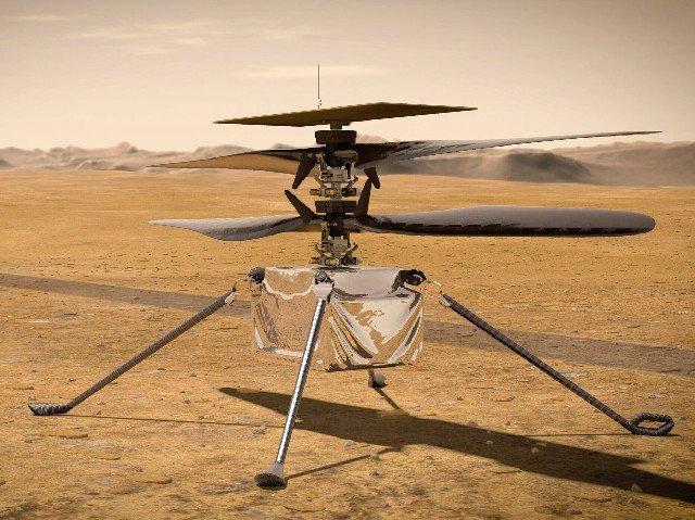 HELICÓPTERO DE MARTE FARÁ TESTES PARA VOAR EM OUTROS MUNDOS