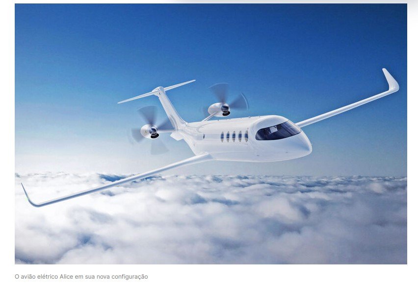 Com brasileiro à frente, startup de avião elétrico muda projeto