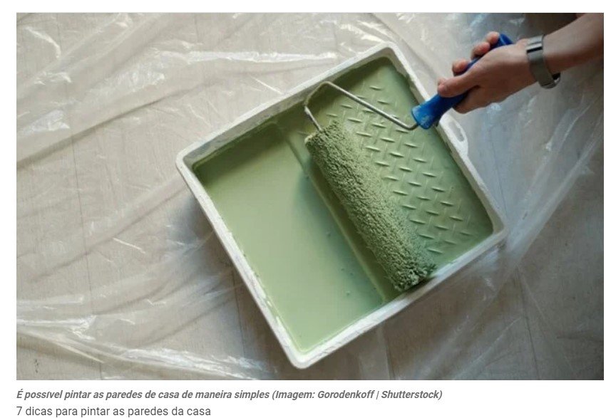 7 dicas para pintar as paredes da casa