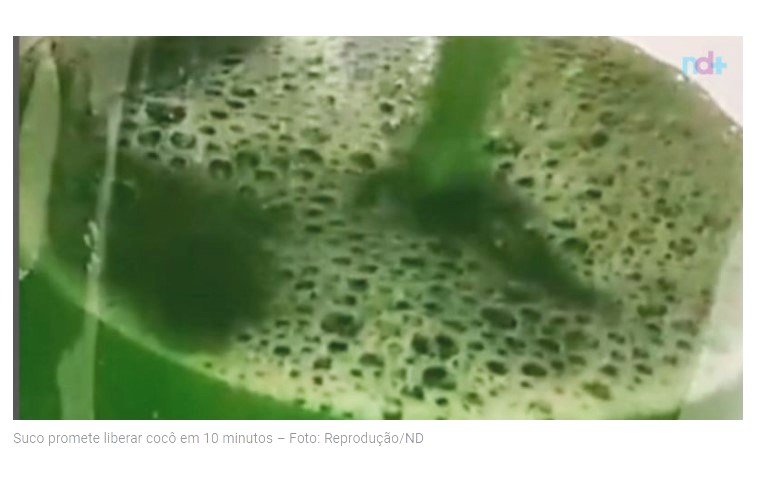 Suco libera cocô preso no intestino ‘em apenas 10 minutos’