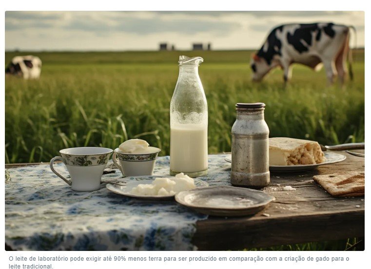 Leite sem vacas? A nova era dos laticínios, do leite sintético e da sustentabilidade