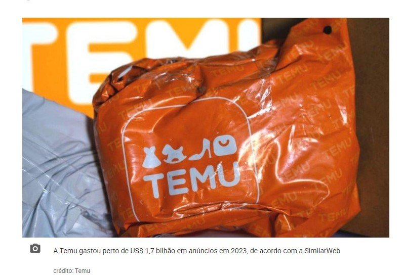 Temu no Brasil: por que empresa virou ameaça para gigantes Shopee, Shein e Amazon