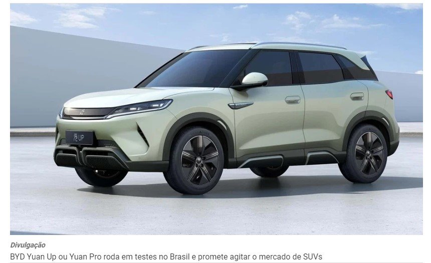 BYD testa SUV barato no Brasil para brigar com T-Cross, Tracker, Creta