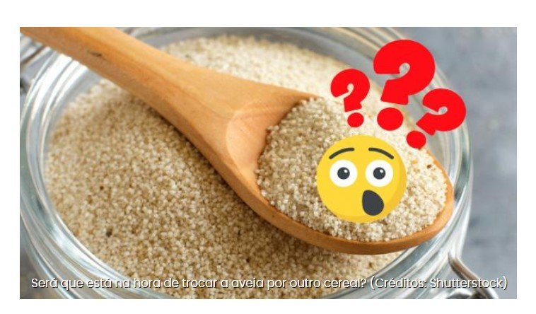 Nada de aveia: o alimento com quatro vezes mais fibras é outro cereal que a maioria dos brasileiros ignora