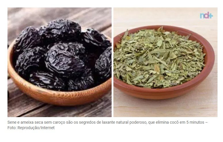 Cocô em 5 minutos com laxante natural poderoso; ‘limpa resíduos velhos’