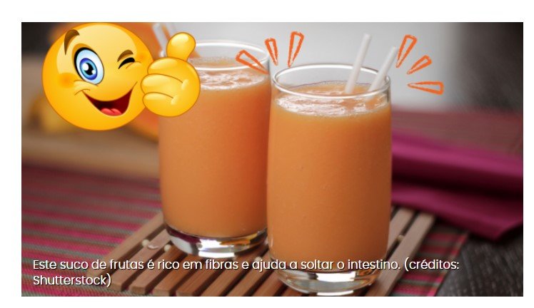Suco para prisão de ventre: mistura de frutas ajuda a soltar o intestino e ainda melhora a digestão
