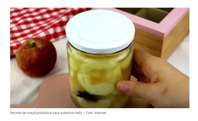 ‘Muito melhor do que kefir’: receita com maçã ‘libera geral’ e deixa intestino solto