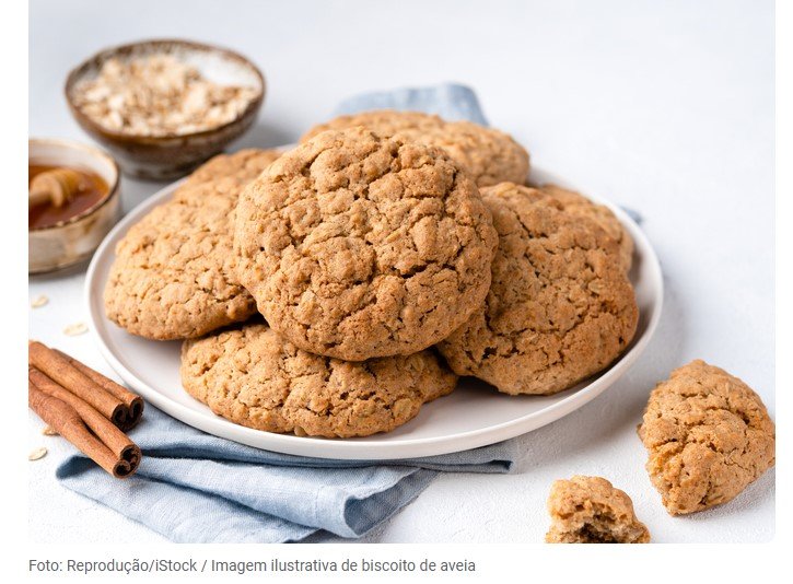 Biscoitos de aveia e canela: uma delícia pronta em 20 minutos