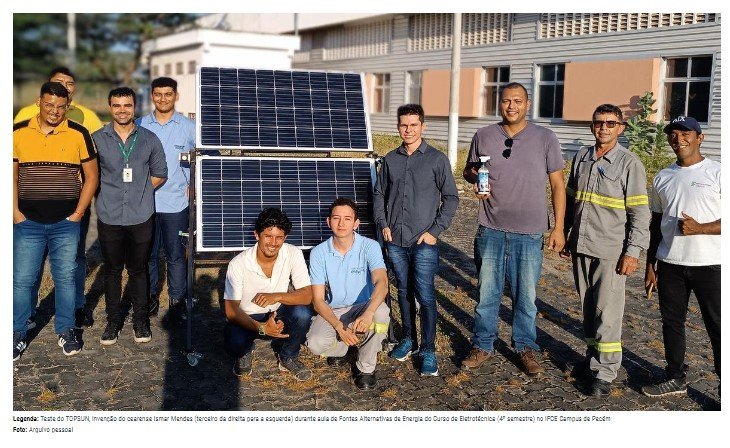 Invenção cearense pontencializa capacidade energética na exploração espacial e é testada pela Nasa
