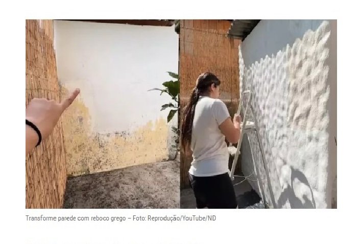Aprenda a fazer reboco grego com passo a passo fácil: ‘lembra as paredes da Grécia’