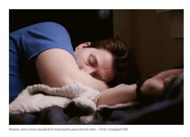 Quer dormir bem? Especialista ensina 5 dicas do que não fazer para evitar insônia