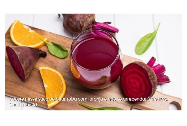 Suco vampiro de beterraba com laranja pode ser a sua melhor alternativa: conheça os benefícios de beber esse suco todos os dias