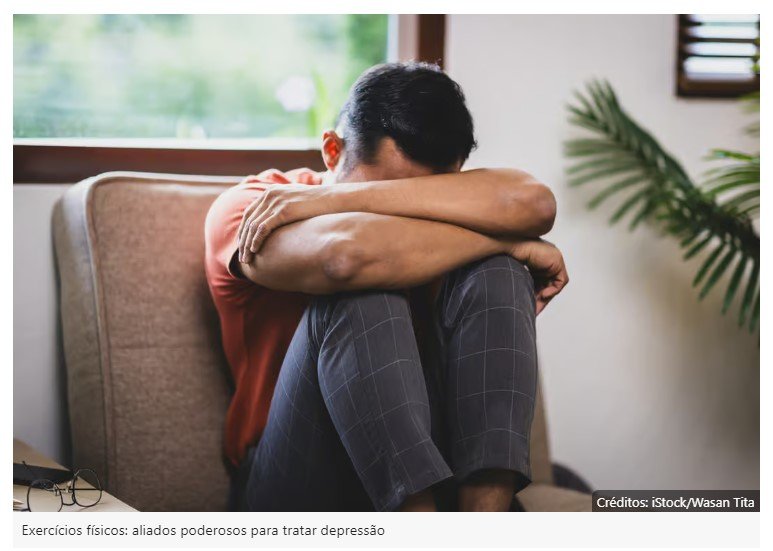 Descoberto melhor exercício físico para tratar depressão; veja qual