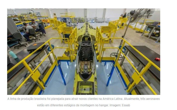 Primeiro avião supersônico de combate desenvolvido no Brasil: Saiba tudo sobre o F-39 Gripen, o caça produzido pela Embraer e Saab