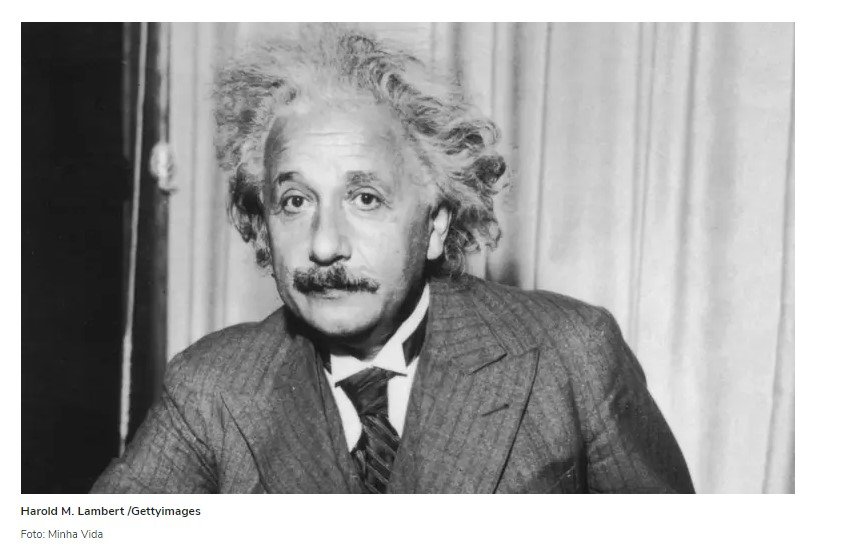 Albert Einstein disse que o segredo da felicidade está em viver a vida inspirada nessas palavras