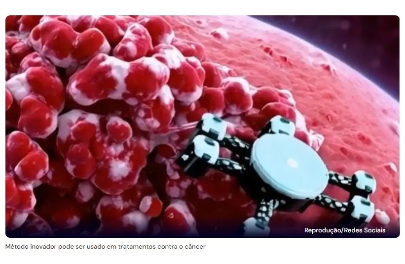 Pesquisadores desenvolvem ‘nanobomba’ para eliminar células cancerígenas; entenda