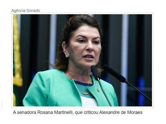 'Moraes tem cometido atrocidades; cabe ao Senado corrigir'