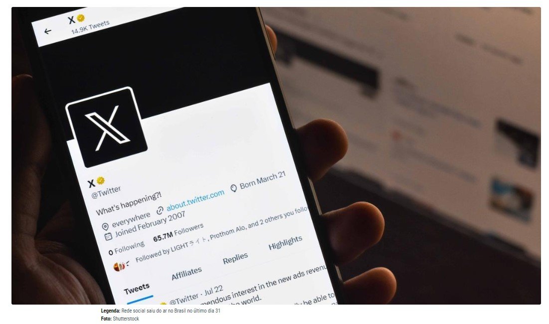 O X vai voltar? Com contas quitadas, saiba o que falta para o antigo Twitter ser liberado no Brasil