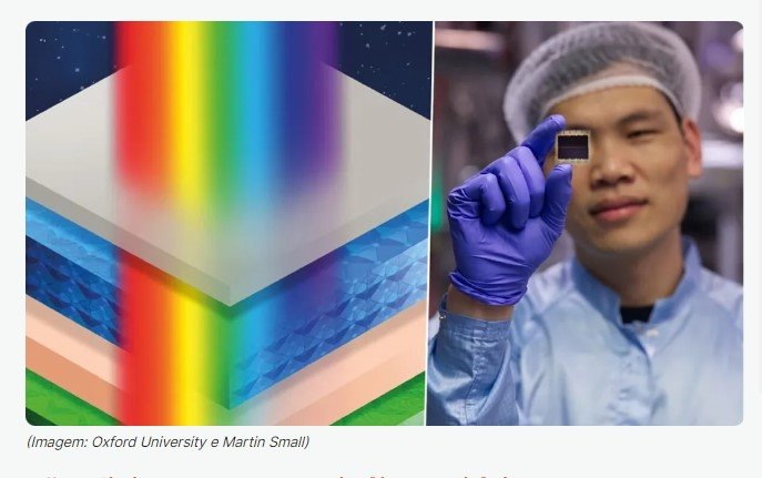 Universidade de Oxford cria célula de perovskita que pode transformar qualquer objeto em painel solar