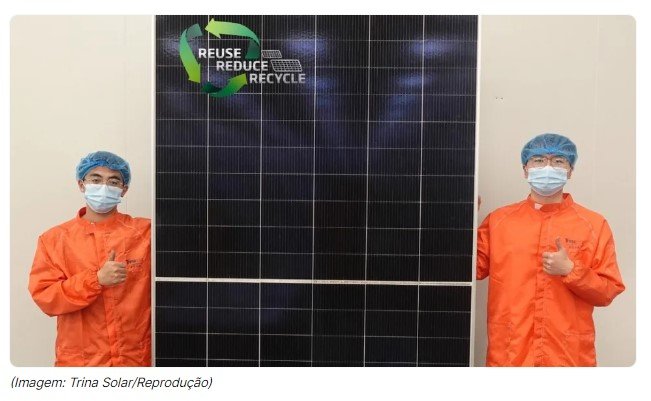China acaba de resolver maior problema dos painéis solares de silício criando um 100% reciclado