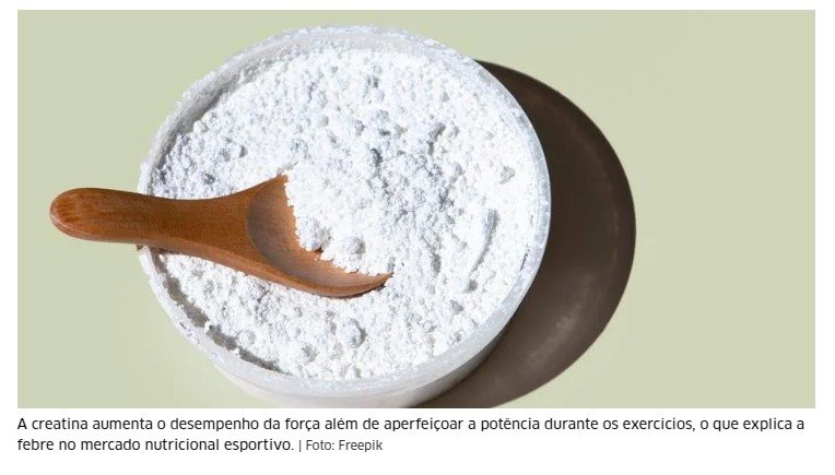 Dezoito marcas de creatina são reprovadas em estudo da Abenutri