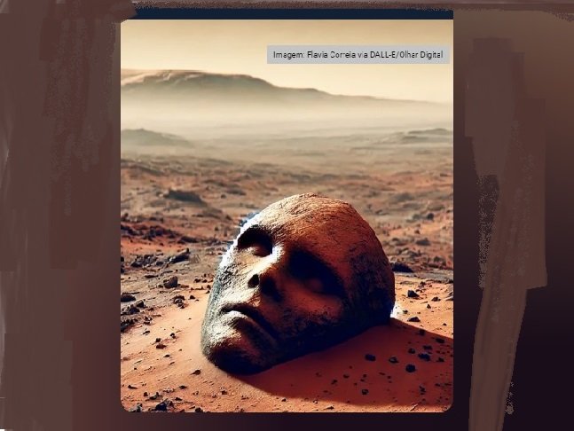 Rover da NASA fotografa 'rosto cansado' em Marte