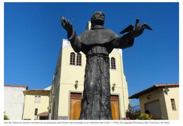 Dia de Todos os Santos: entenda por que data é celebrada em 1º de novembro