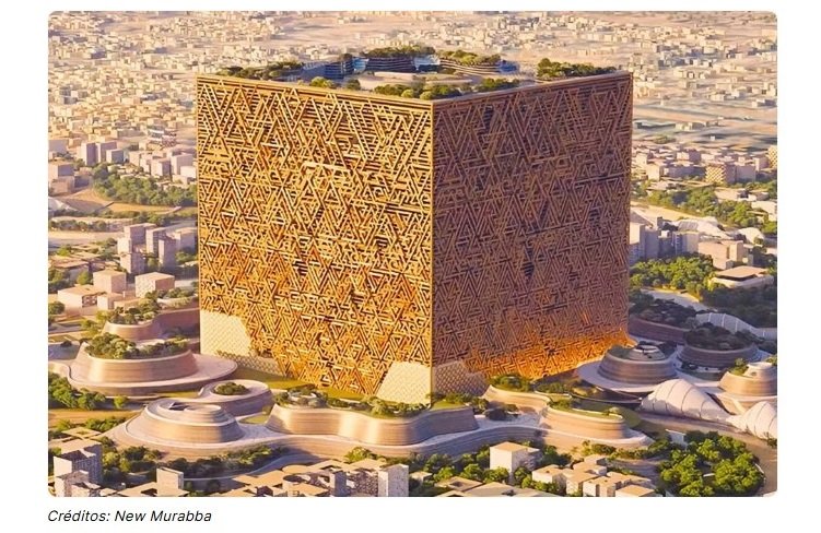Parece loucura, mas Arábia Saudita está construindo um cubo que pode acomodar 20 Empire States