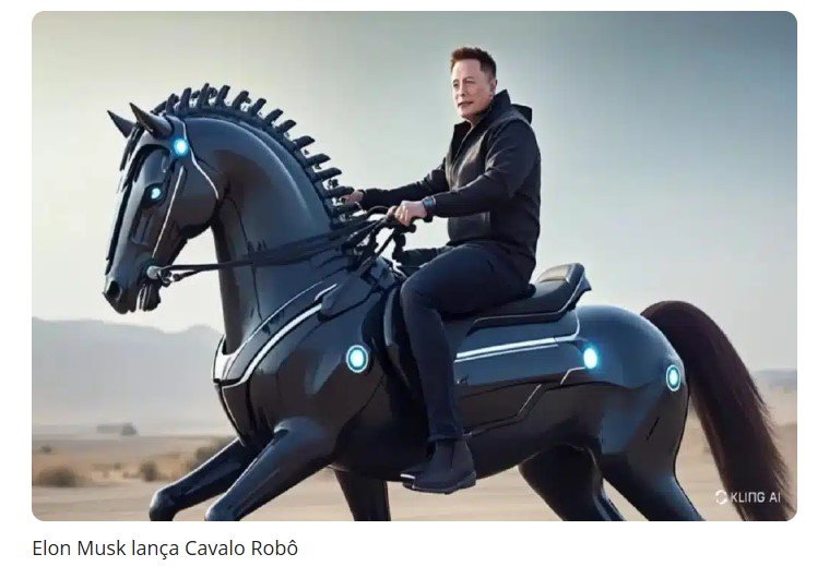 Elon Musk lança Cavalo Robô