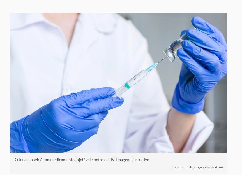 Injeção contra HIV é eleita maior descoberta científica de 2024; saiba como funciona
