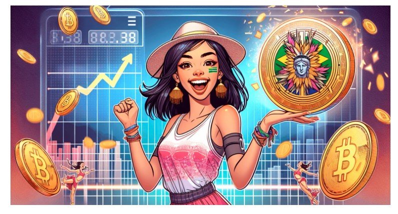 Influenciadora lança 1ª memecoin brasileira a atingir US$ 1 milhão em valor de mercado
