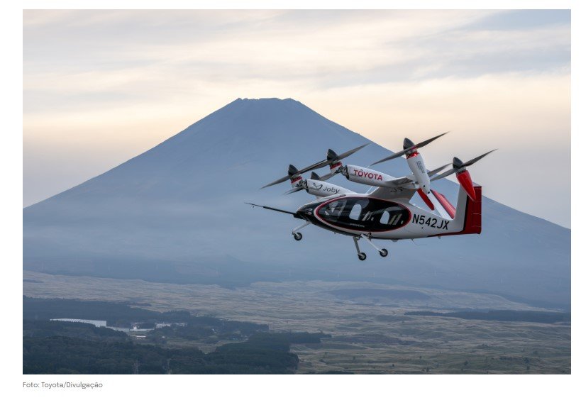 Primeiro voo do eVTOL no Japão: Aposta da Toyota no futuro aéreo
