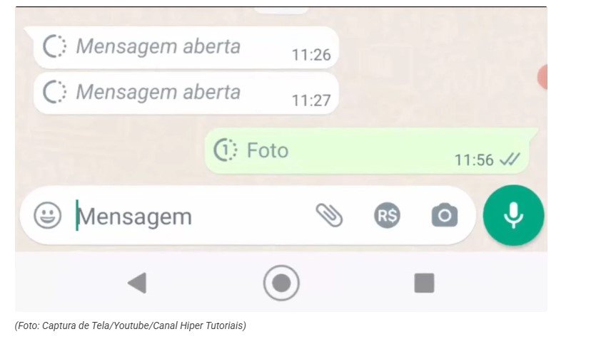 Como abrir foto de visualização única mais de uma vez (aprenda antes que tirem do ar)