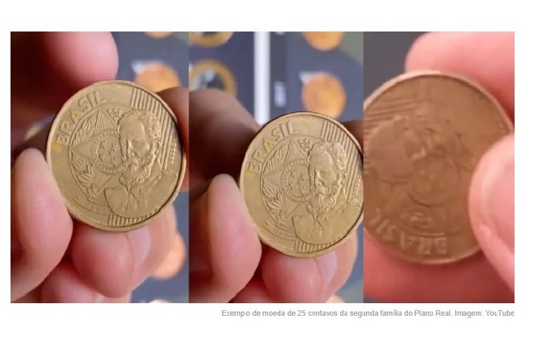 Cheque sua carteira: Erro em moedas de 25 centavos pode transformar sua vida financeira